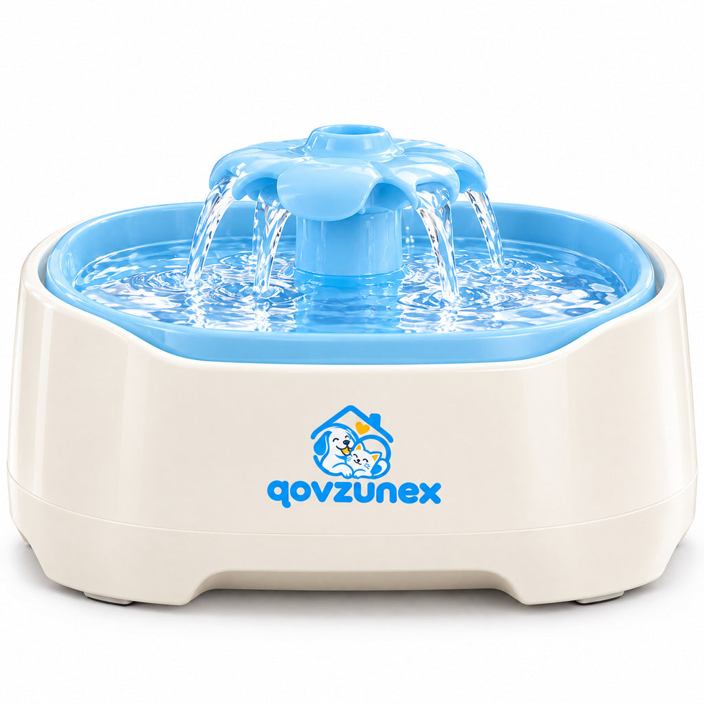 qovzunex Flower Pet Water Fountain — product view