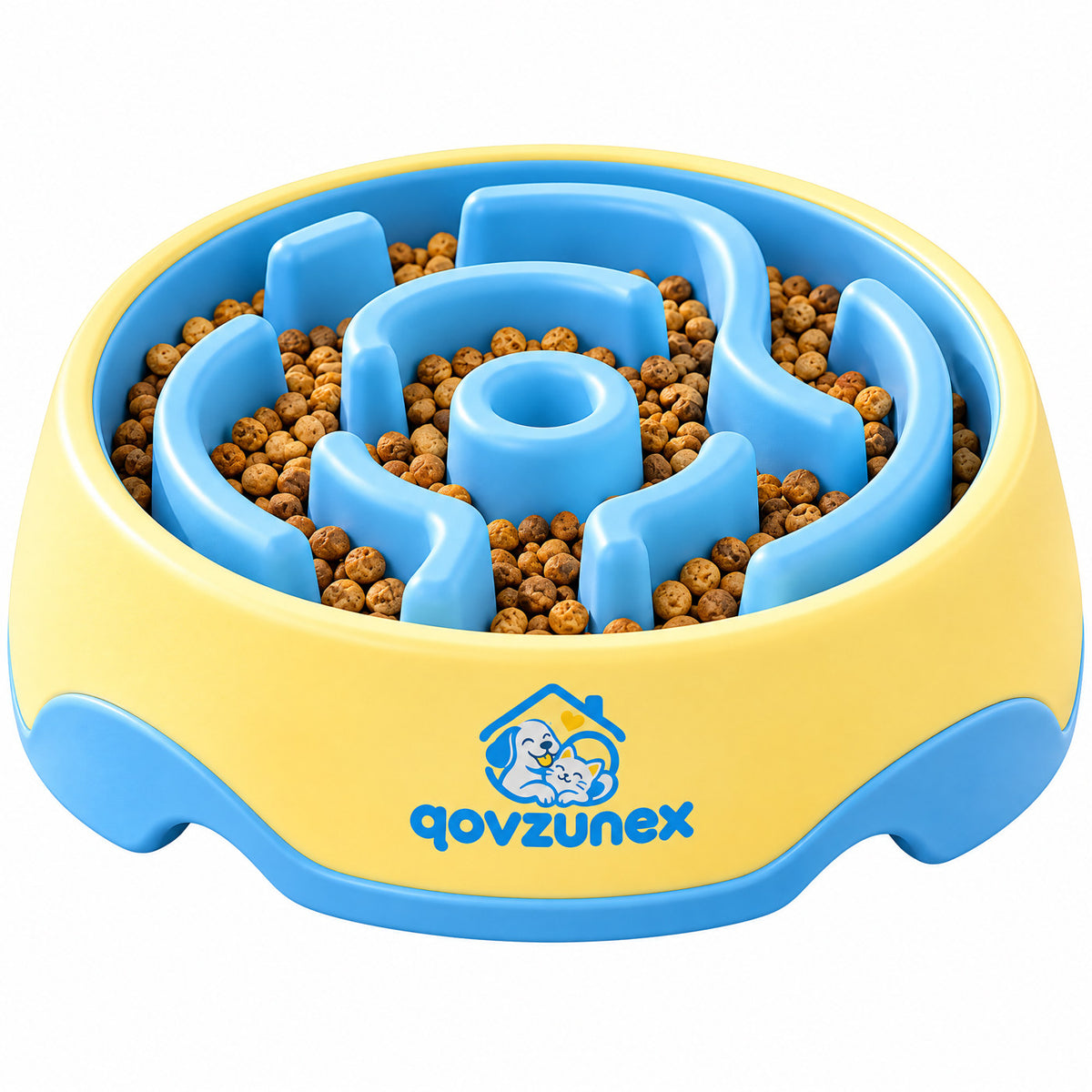 qovzunex Maze Slow Feeder Dog Bowl — product view