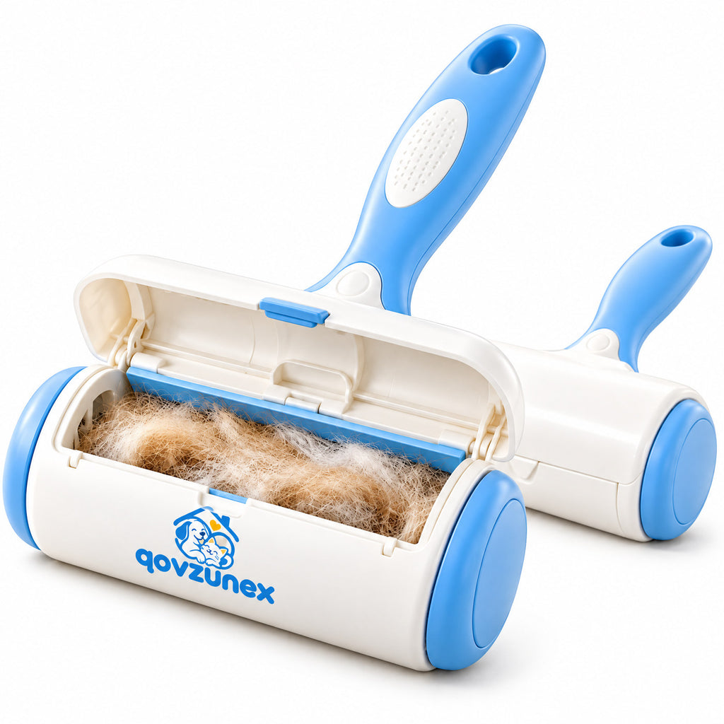 qovzunex Reusable Pet Hair Remover Roller — product view