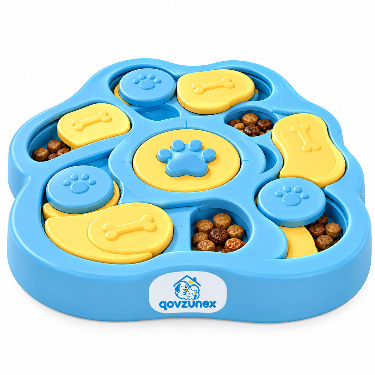 qovzunex Interactive Dog Treat Puzzle — product view