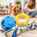 qovzunex 3-Piece Dog Toy Set — pet and home setting